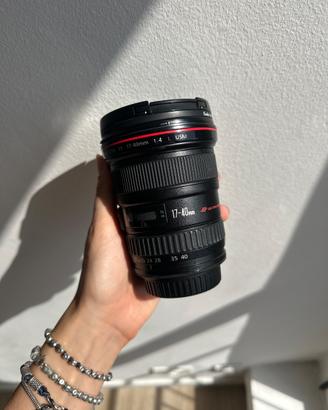 Obiettivo canon EF 17-40mm 1:4 L USM