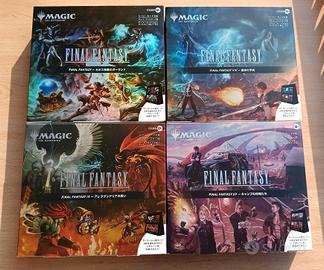 Magic Final Fantasy Set 4 Scene Boxes JAP Sealed