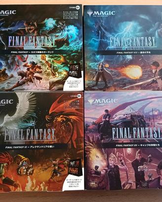 Magic Final Fantasy Set 4 Scene Boxes JAP Sealed