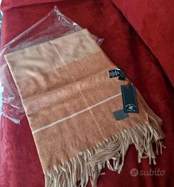 sciarpone cammello bevery hills polo club