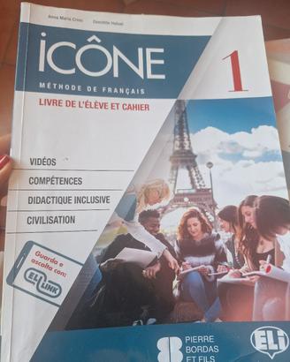 Libro di francese Icône Vol 1 - ELI 