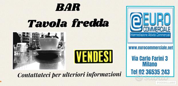 190/22 In zona Corso Vercelli BAR T. FREDDA