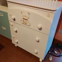 Cassettiera - Bagnetto - Fasciatoio Italbaby