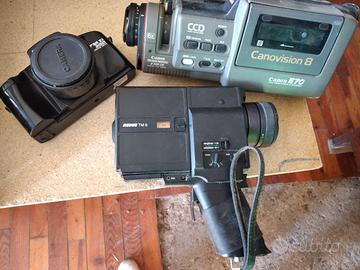 lotto telecamere vintage canon