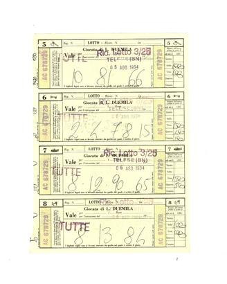 MATRICE:GIOCATA BANCOLOTTO