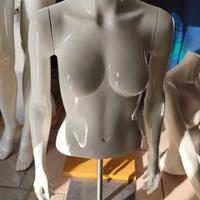 manichino donna mezzo busto