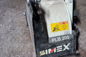 Fresa asfalto simex plb 200