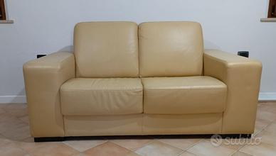Set due divani in pelle