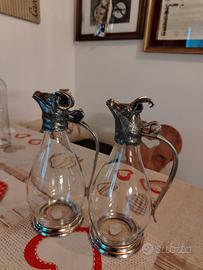 coppia Caraffe Decanter 