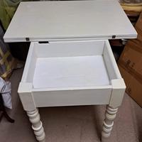 tavolo apribile laccato shabby 