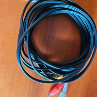 cavo audio video rca hama 3x3 5 metri