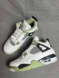 Scarpe da basket Air Jordan 4 "Oil Green" Sage 43