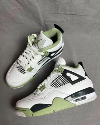 Scarpe da basket Air Jordan 4 "Oil Green" Sage 43