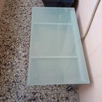tavolino cristallo  porta TV come nuovo