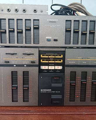 amplificatore mixer equalizzatore pioneer