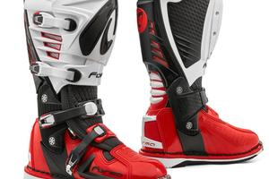 Stivali Forma Predator 2.0 nero bianco rosso