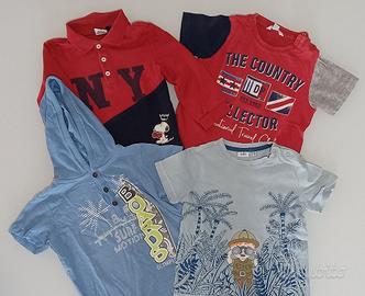 Pacco vestiti bimbo 18-30 mesi estivo (A1)