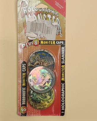 Pog Vintage anni 90 sigillati. Monster Slammer