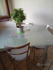tavolo in vetro