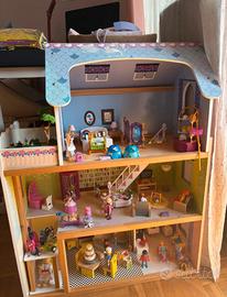 Casa delle bambole con playmobil
