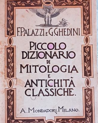 piccolo dizionario di mitologia