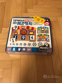 Tombola tattile Montessori 3-6 anni