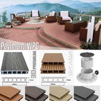 Listoni doghe tavole in WPC pavimenti legno gazebo