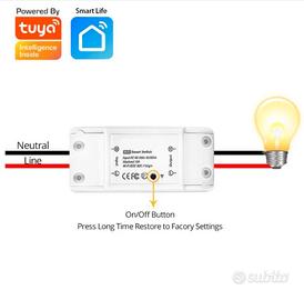 Interruttore Universale Wifi SmartLife - Tuya