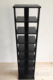 Scaffale salvaspazio nero 