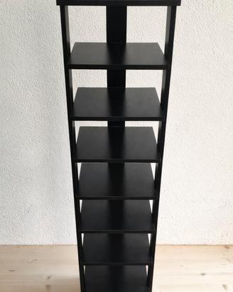 Scaffale salvaspazio nero 