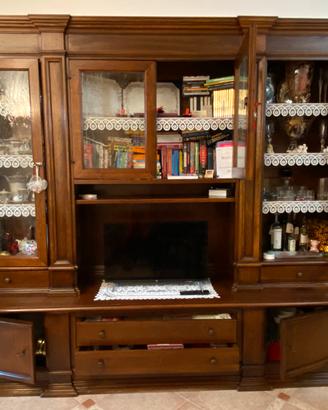 Credenza in legno massello di noce