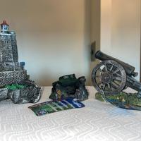 Decorazioni acquario relitto marino 3 pezzi