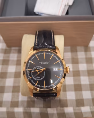 HAMILTON RAILROAD ROSE GOLD
