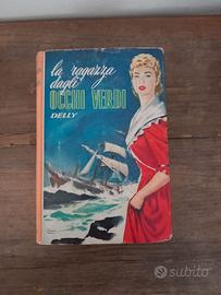 libro romanzo "La ragazza dagli occhi verdi" 1957