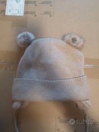 berretto con fodera in pile per bambini