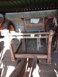 Antico Telaio di Legno - No Spedizione -