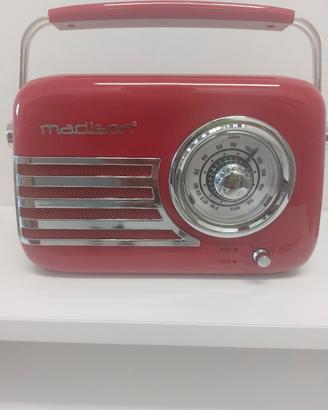 RADIO MADISON Retro Radio, DAB, FM, AM, Bluetooth