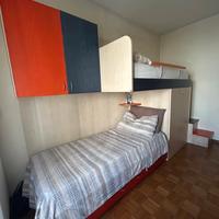 Letto a castello con armadio