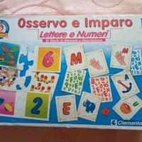 giochi di memoria osservo e imparo.