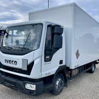 Iveco eurocargo ml75e16,box+sponda ,km 58.663