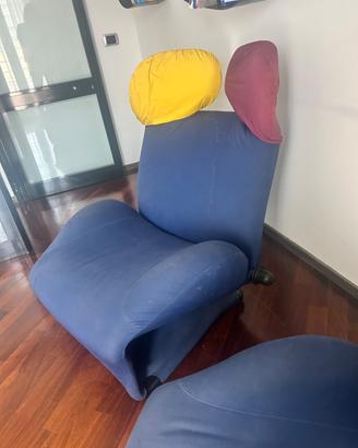 Poltrone Cassina Wink di Toshiyuki Kita