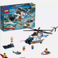 Lego city 60166 elicottero guardia costiera