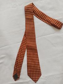Cravatta vintage anni 70 in seta