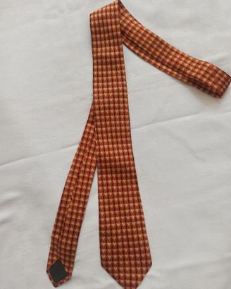Cravatta vintage anni 70 in seta