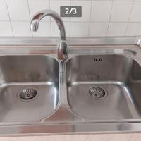 Lavandino cucina acciaio inox