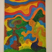 Quadro moderno astratto 