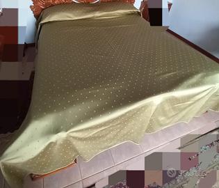  copriletto artigianale in Damasco raso duplefax