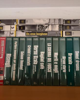 Videocassette films VHS