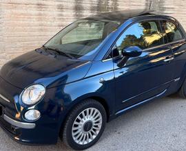 Fiat 500 Lounge 1.2 69 cv 07/2013 interni in pelle