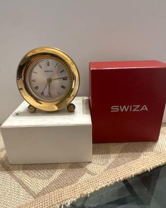 Sveglia vintage SWIZA a carica manuale Swiss Made